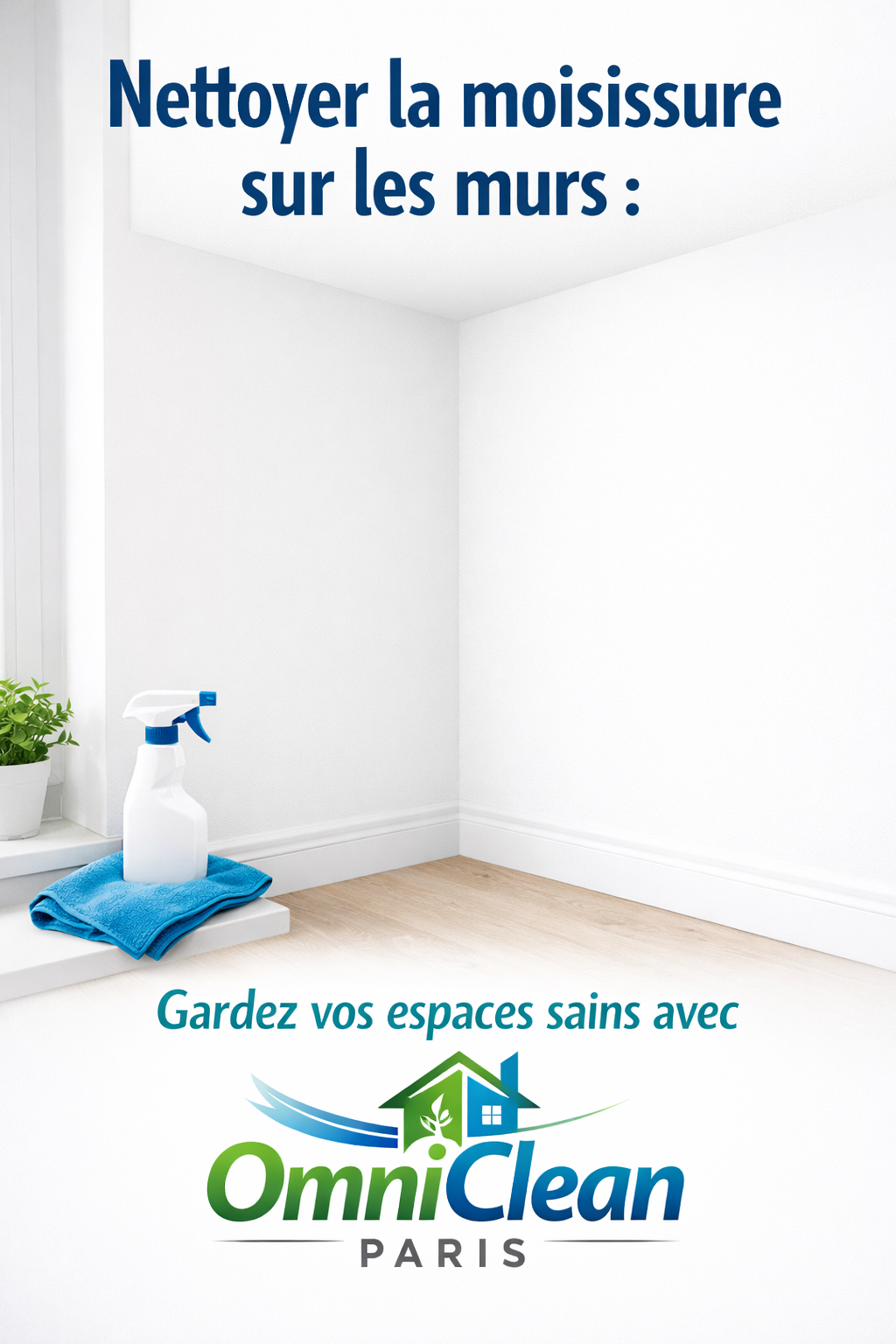 Nettoyer la moisissure sur les murs : Gardez vos espaces sains avec OmniClean Paris